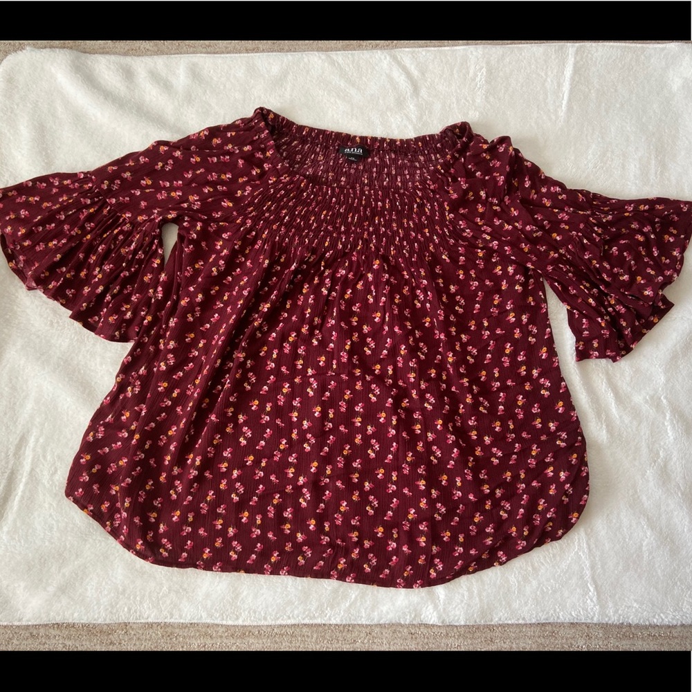 a.n.a. off the shoulder top